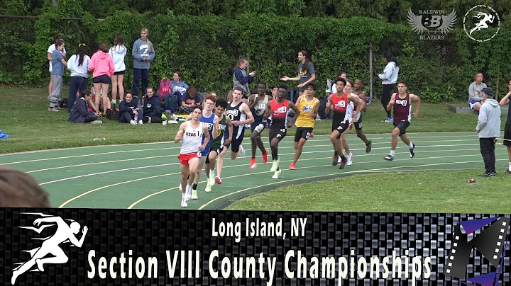 Boys 800 Meter Run @ 2022 Section VIII County Championships Class AAA