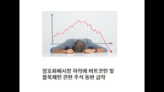 [JJ@블록미디어]  암호화폐 관련주 하락..BTC 42K 지지 중요