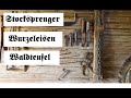 Stocksprenger, Wurzeleisen und Waldteufel, old hand tools
