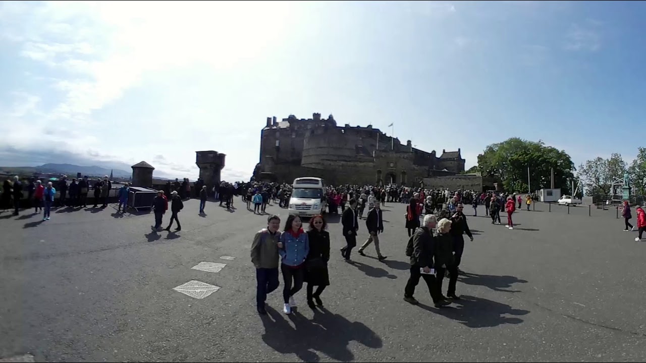 virtual tour edinburgh castle