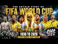The Untold Story of FIFA World Cup | From 1930 to 2026 ⚽🏆 #fifa #2026