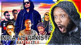 INDIA vs Pakistan | Rap Battle | Best Rapper | DESI HIP HOP | BOHEMIA | Honey Singh | REACTION!!!