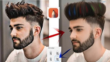 Autodesk Hair Editing Step By Step | Autodesk Sketchbook Hair + Face Smooth New Tutorial(Imran Edit)