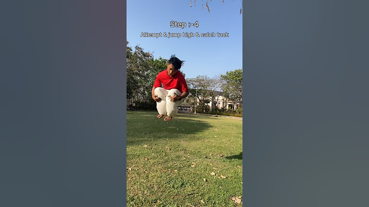 How to Side flip step by step