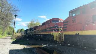 Chasing the BERX EGT with a veteran C40-8 taking charge! (5/1/26)