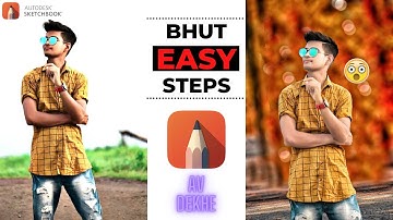 Autodesk Sketchbook Editing|Rd Debu CB Editing|Oil Paint Photo Editing|