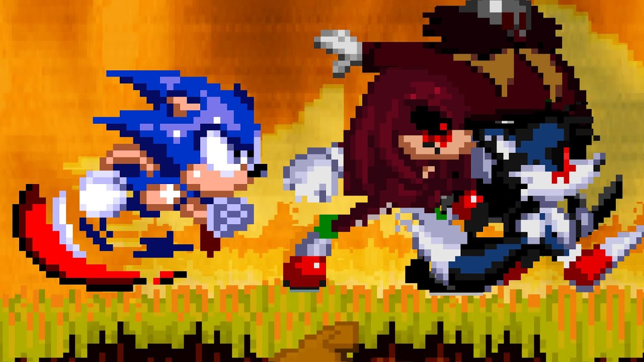 Sonic.EXE Speedrun But Sonic Saves Everyone