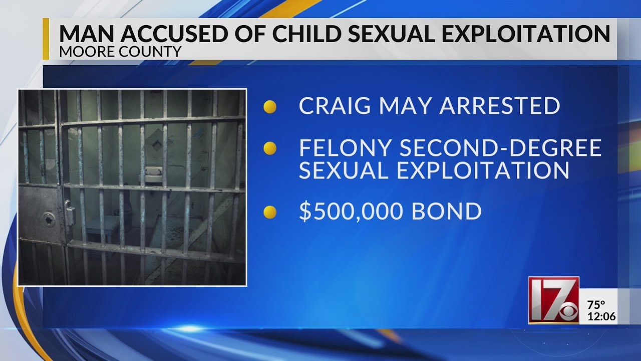 Man accused of child sexual exploitation in Moore County - YouTube