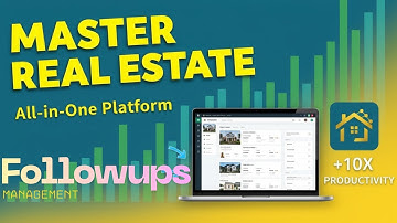 Real Estate Website with In-Built CRM & CMS | All-in-One Admin Panel Follow-ups