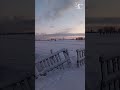 Winter at the #kinderdijk mills with snow.
