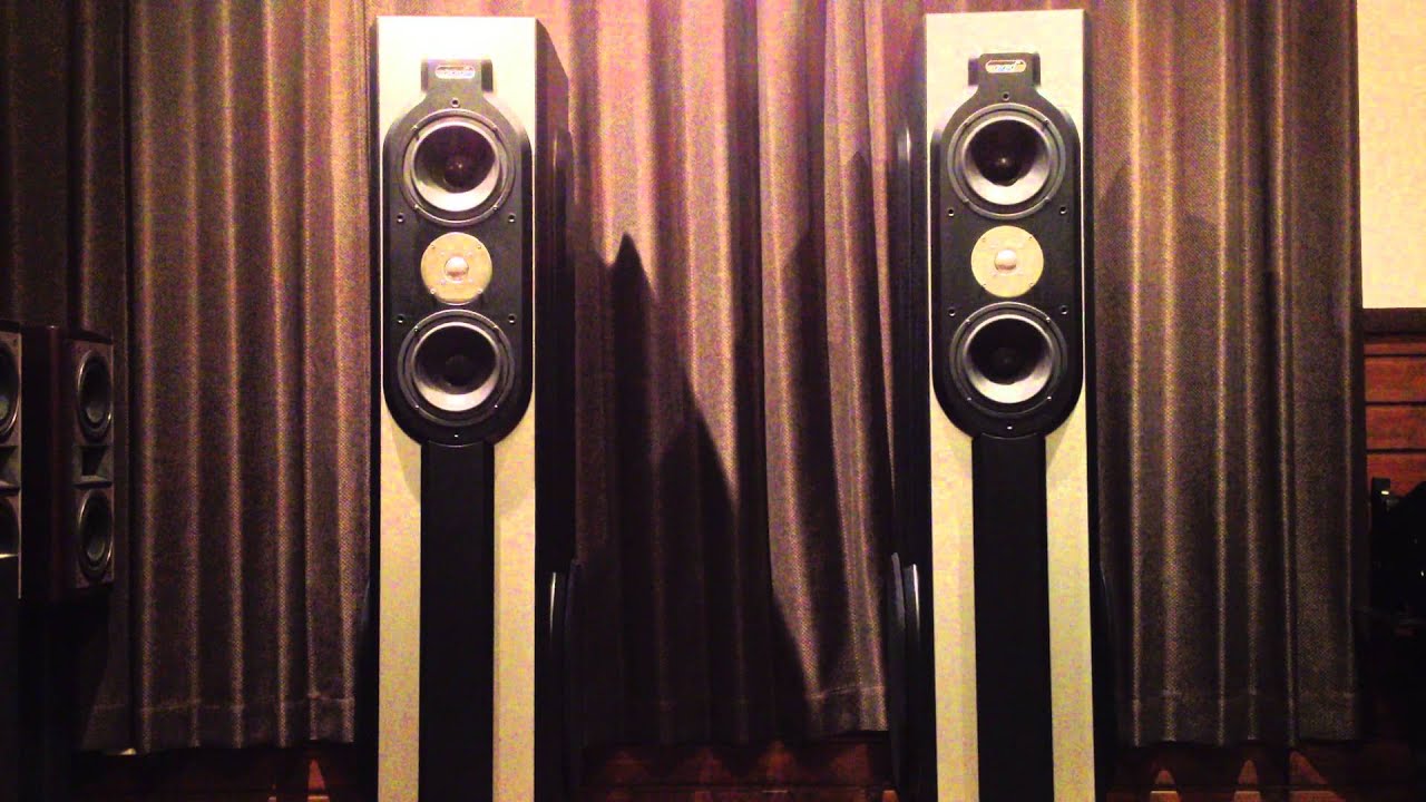 AAD Q-40フロアスタンディングスピーカー - YouTube