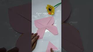 paper Bow diy👍😊#diy #craft #papercraft 🍁