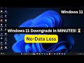 Downgrade Windows 11 the EASY Way! 🔄 Home/Enterprise ➡️ Pro!