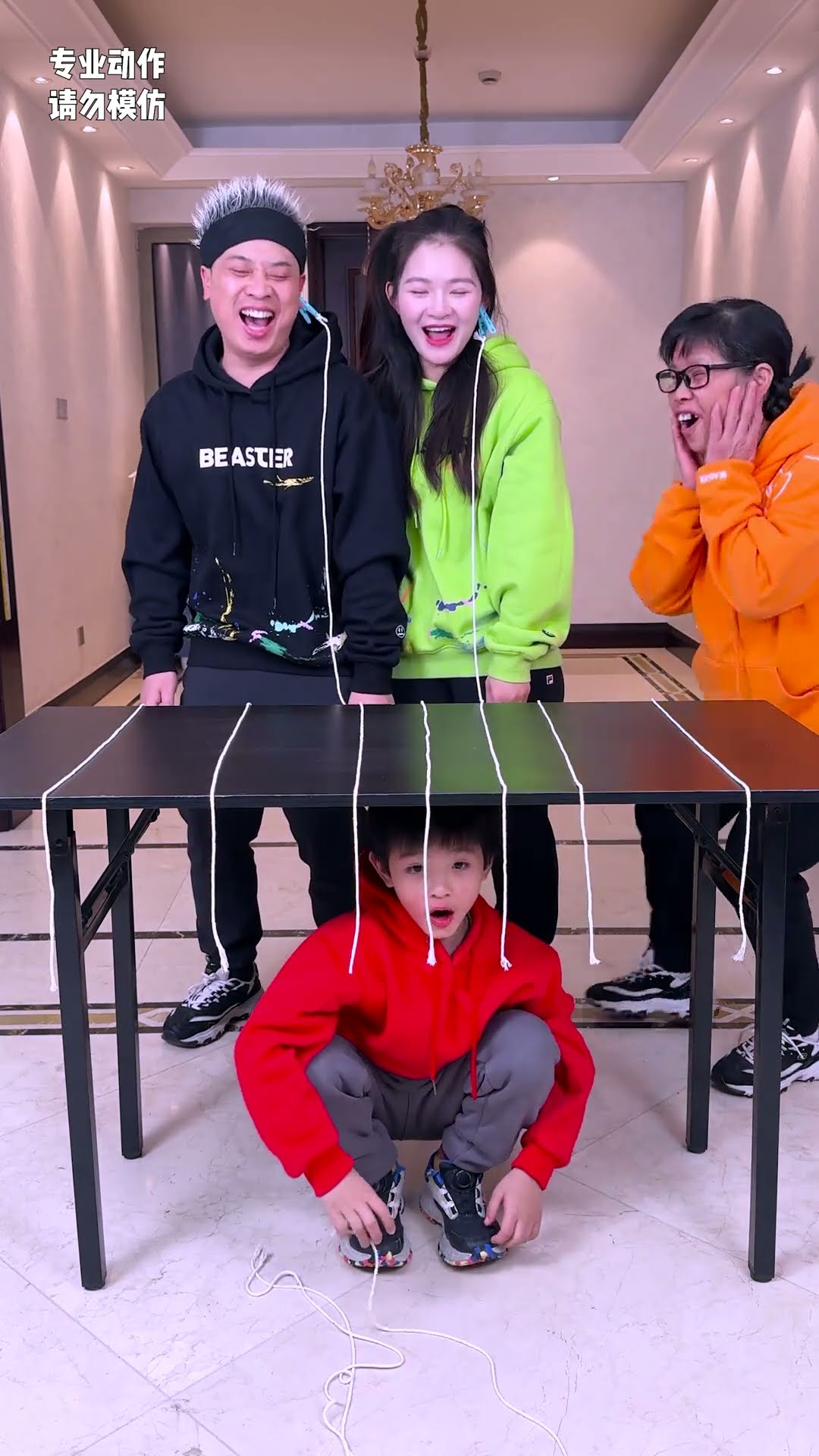 Rope Pull Challenge#Funnyfamily#Partygames#Shorts#Challenge