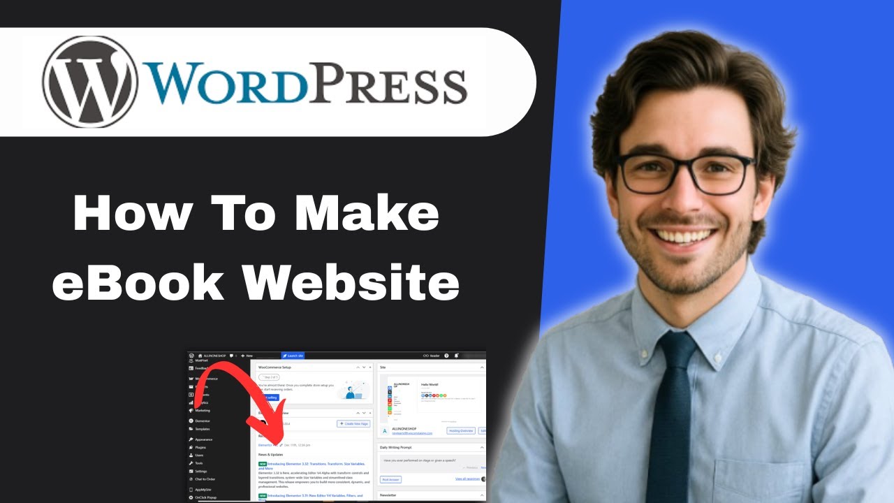 How To Make eBook Website In WordPress (full guide) - YouTube