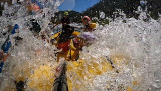 Rafting Troublemaker Rapid, South Fork American