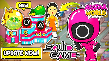 I GOT INTO THE SQUID GAME | SQUID GAME UPDATE IN AVATAR WORLD | TOCA BOCA