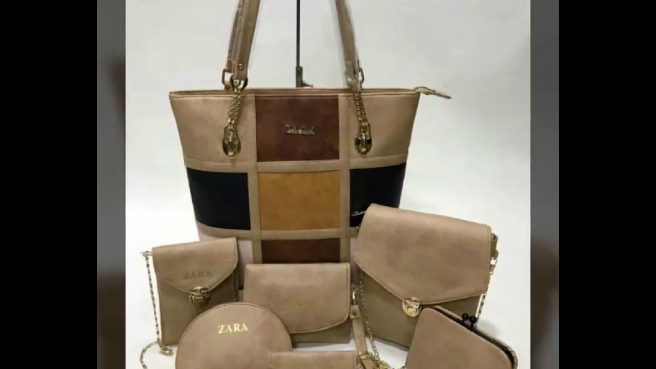 zara 7 piece combo bags