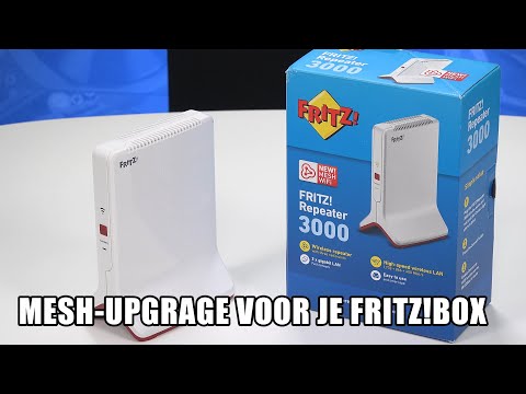 Fritz!Repeater 3000: Mesh-upgrade voor AVM Fritz!box