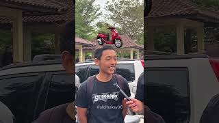 apapun motornya gass ajaa lahh... #motor #matic #gigi #serang #alunalun
