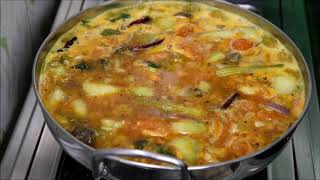 South Indian Style Sambar Recipe|Instant Sambar Recipe|Easy Recipes By Kasturi