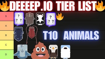 TIER 10 TIERLIST! - DEEEEP.IO