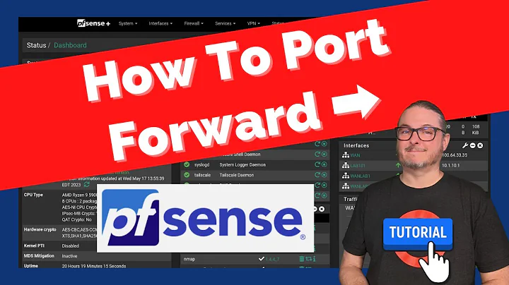 Tutorial: pfsense Port Forwarding