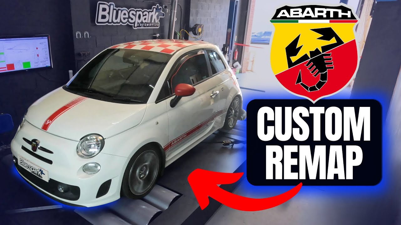 Abarth 500 1.4 133bhp/135ps Custom ECU Remap with Dyno Test