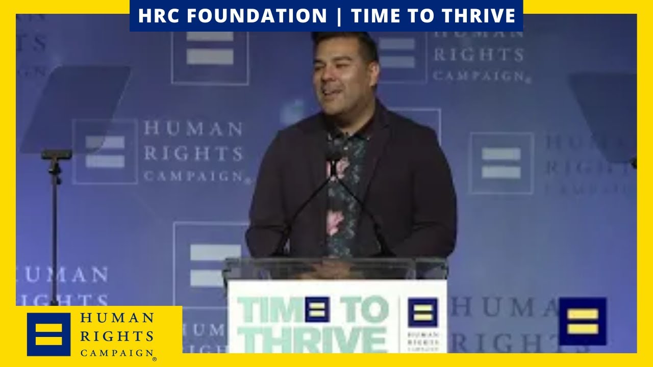 Ricardo Lara Speaks at the 2019 HRC Time To THRIVE - YouTube