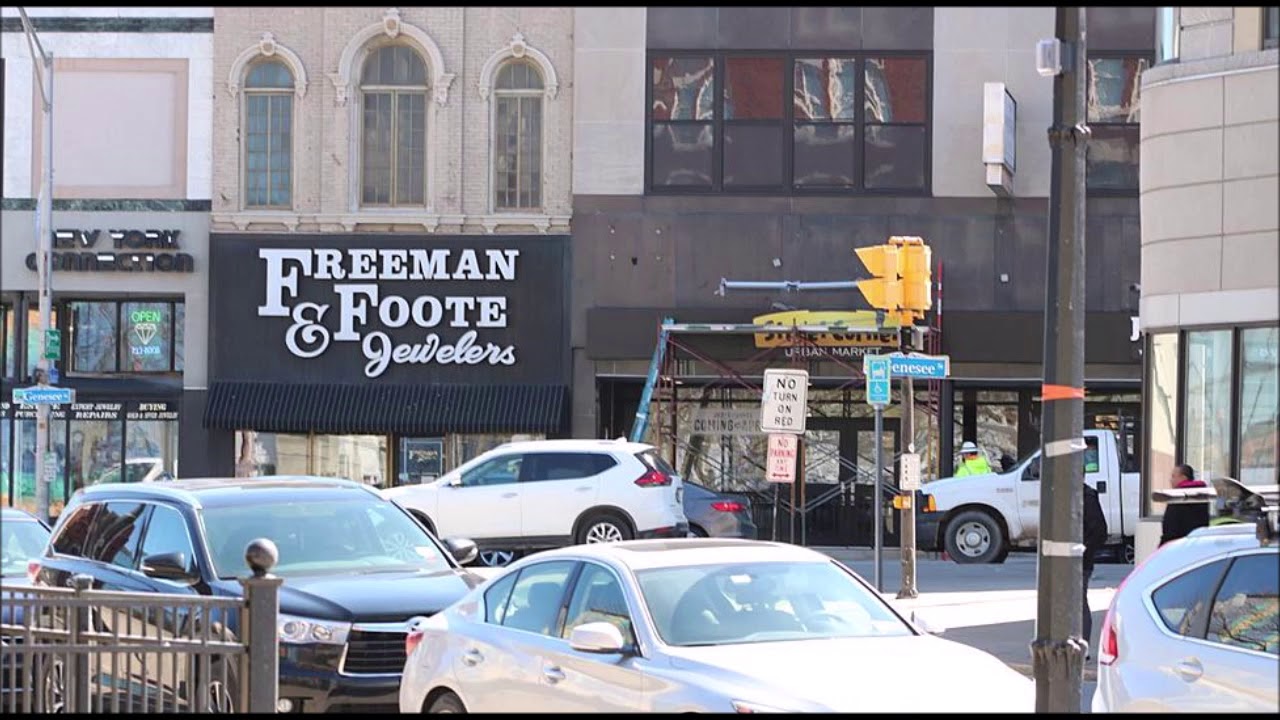 Street Corner Urban Market open at the Westwood Building in Downtown