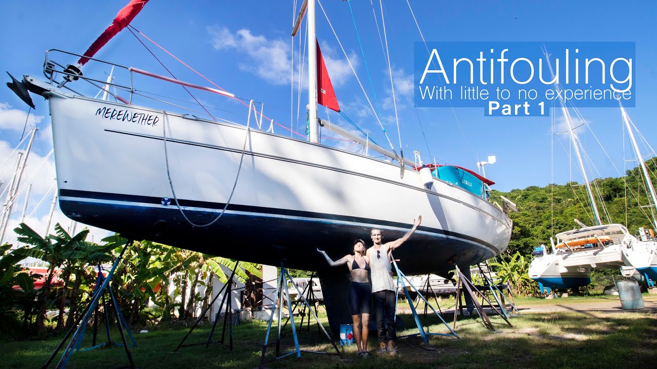 ANTIFOULING: doing it OURSELVES, with little to NO EXPERIENCE | PART 1 | Ep 51 | Sailing Merewether