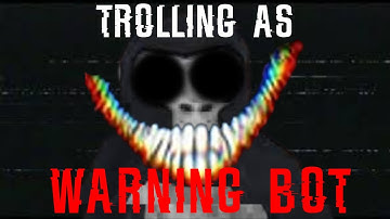 Ghost trolling as WARNING BOT in gorilla tag! (Insane reactions)