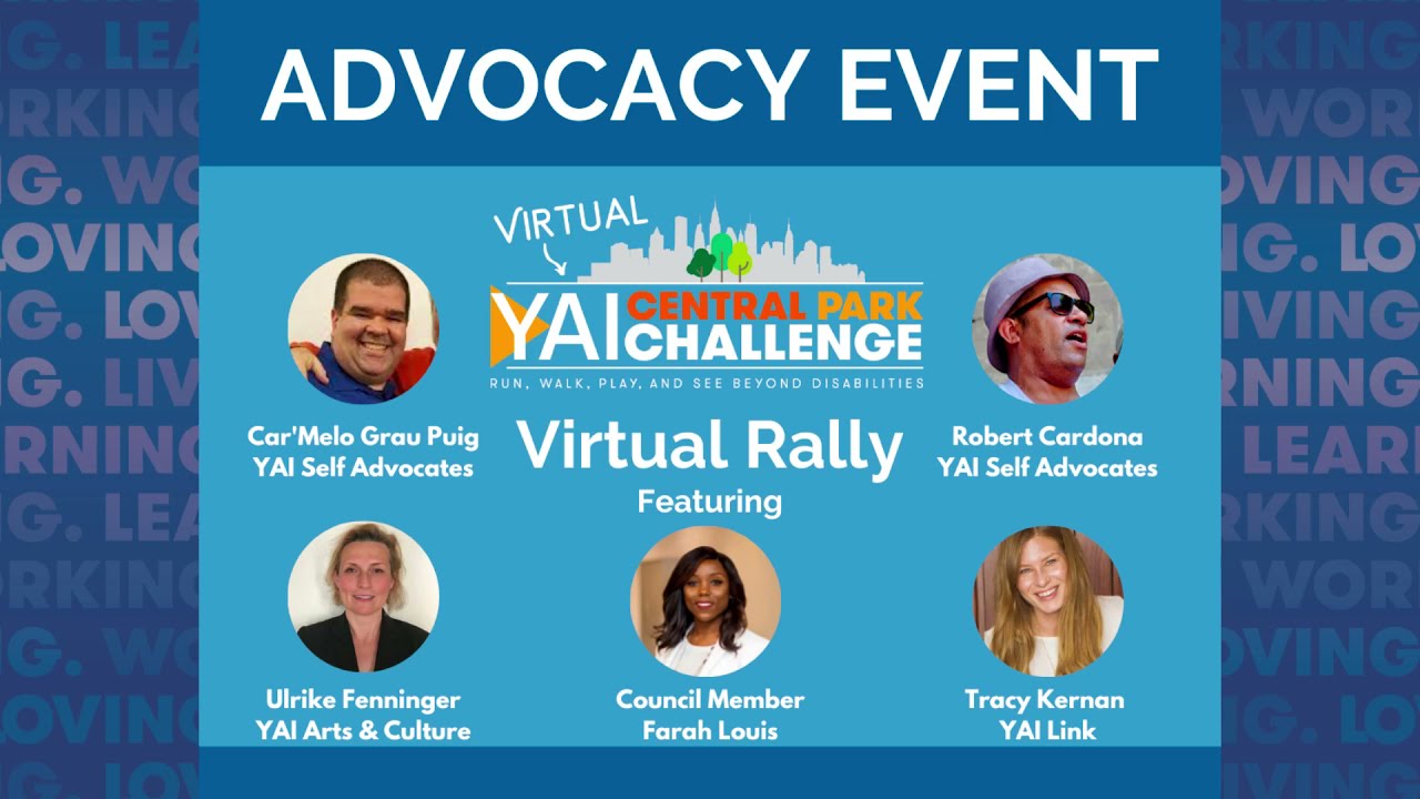 Central Park Challenge Advocacy Event Virtual Rally YouTube