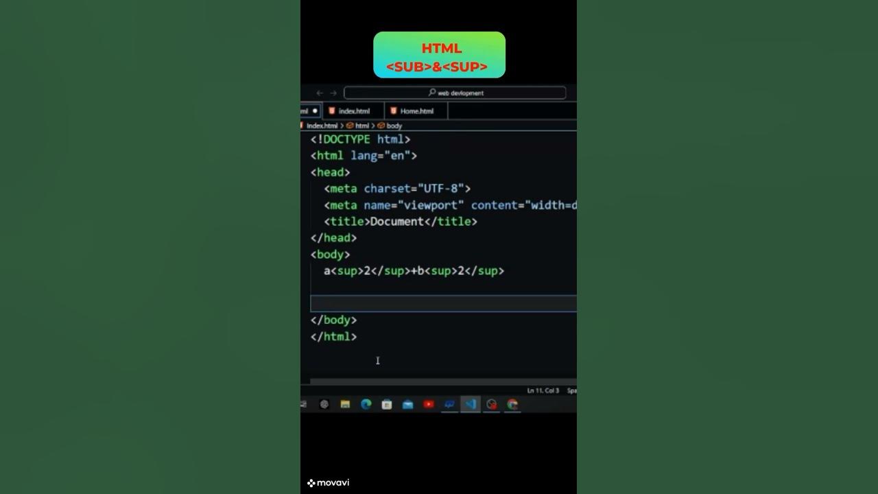 lac-5-sub-and-sup-tag-h2o-and-a2-b2-html-tutorial-mr-code
