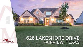 626 Lakeshore Boulevard, Lucas, Texas - Stunning Home on Elevated Homesite in Lovejoy ISD - In 4K!! 2350 Estates Parkway Lucas Tx