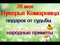 26 мая-народный праздник ЛУКЕРЬЯ КОМАРНИЦА.Как от 40 грехов избавиться.Приметы