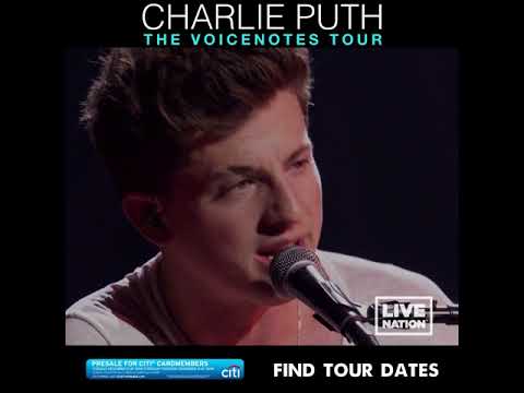 charlie puth voicenotes tour charlie puth the voicenotes tour 2018 youtube charlie puth voicenotes tour charlie puth the voicenotes tour 2018 youtube