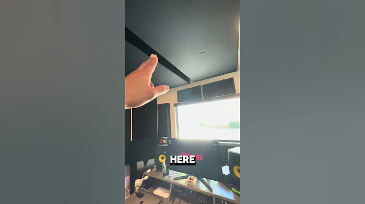 Recording Studio Install Setup with 6 of our 4” & Triangle Standard Black Ultacoustic Bass Traps!