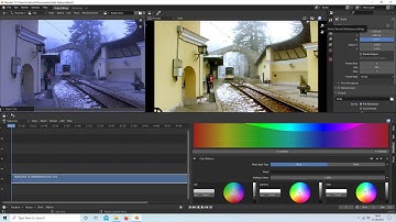 Blender 2.92 Tutorial: Basic Video Color Grading. Color Correction.