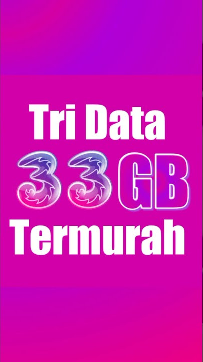 Cara Beli Kuota Three 33GB Super Murah