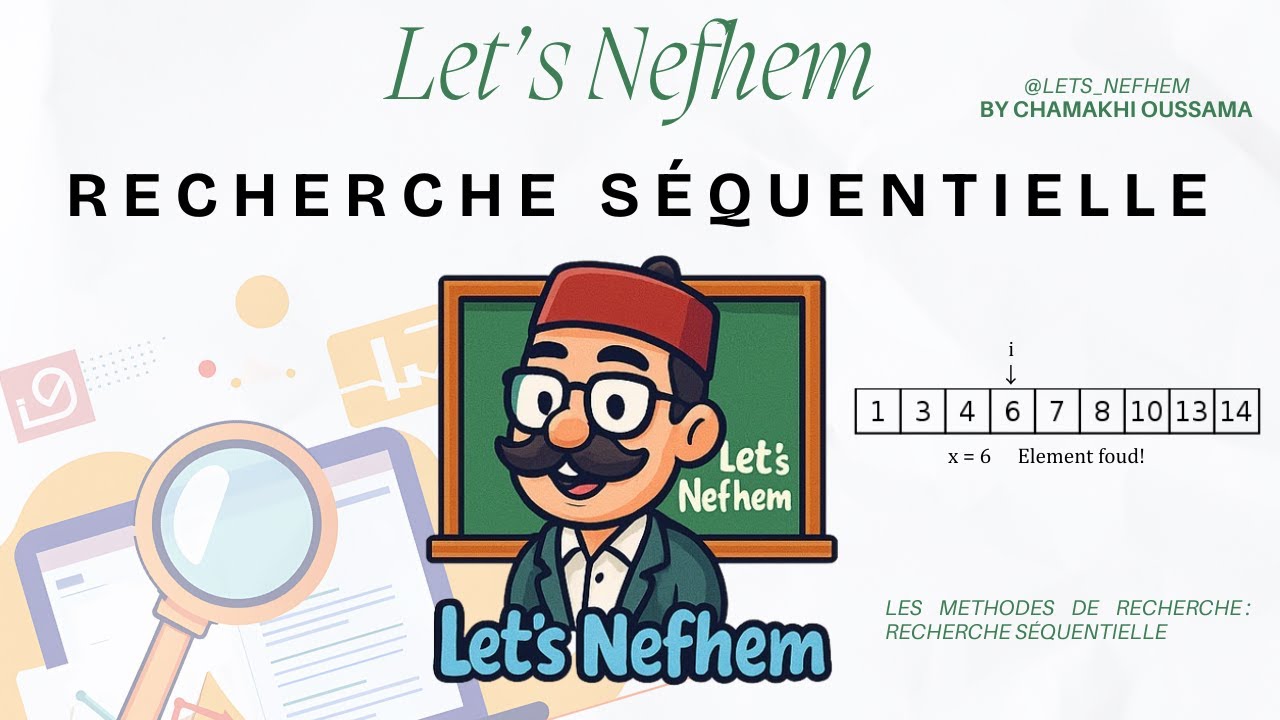 Les methodes de recherches : la recherche séquentielle