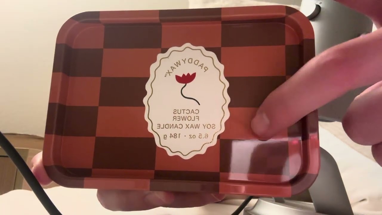 candle asmr and some hand visuals and sounds (catch up asmr)