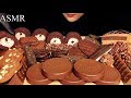 ASMR CHOCOLATE DESSERT MUKBANG (MILKA , CAKE, BROWNI, PIE, ) チョコレート デザート EATING SOUNDS