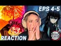 Tanjiros bright red sworddemon slayer season 3  reaction  episodes 4  5