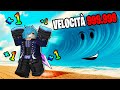 +1 VELOCITÀ ogni SECONDO per SCAPPARE dallo TSUNAMI! - Roblox