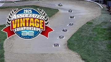 RC Legends Race at the Associated Vintage Championships 2025
