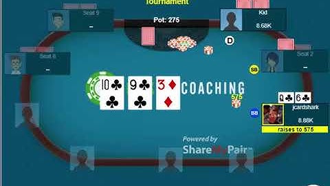 Playing a Flush Draw Aggressively