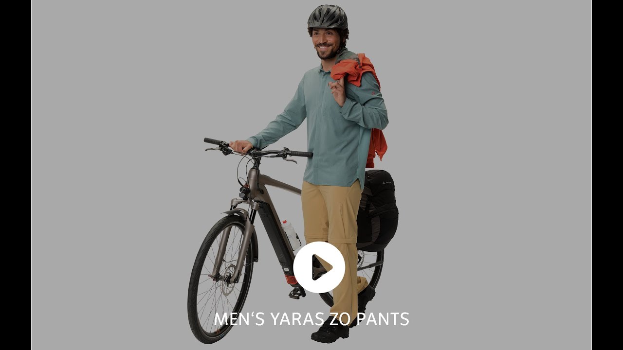 now MEN\'S Zip-off Trousers YARAS ROSE Bikes PANTS Cycling | ZO Shop