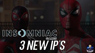 Insomniac Games is Incredible 3 New IP&#39;s In Development Alongside Spider-Man &amp; Wolverine!