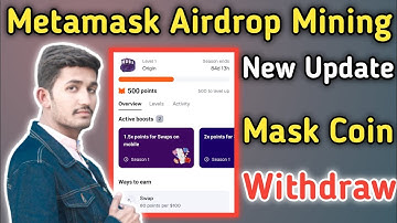 Metamask Airdrop Mining App | Metamask Account Create Withdraw | Mask Claim Airdrop Crypto 2025
